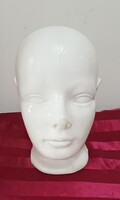 Kalap készítő próbababa fej, kalap tartó