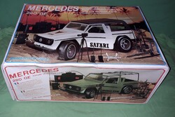 Régi JUGOSZLÁV MECHANOTECHNIKA MERCEDES 280 GE drótos távos játékautó HIHETETLEN SZÉP ÁLL APOTBAN