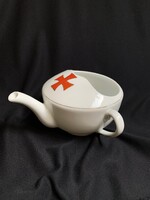 Ritka 1.vh Vörös Keresztes Victoria betegitató porcelán