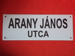 Vintage Enamel Sign / Enamel Plate / Street Name Sign