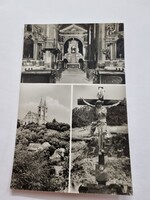 MÁRIAGYŰD mozaik  fekete-fehér régi postatiszta képeslap