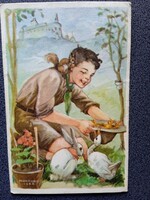 D208763 Cserkész lap  1938  - Márton L. postázva 1940  Jászapáti?