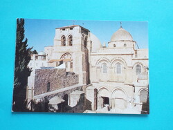 Képeslap (53) - Izrael - Jeruzsálem - Szent Sír-templom 1980-as évek