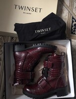 Twinset bordó bakancs eladó!