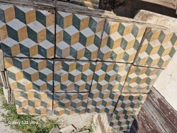 Retro cementlap régi járólap metlaki mozaiklap
