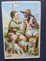 D208762 Cserkész lap  1938  - Márton L. postázva 1940  Jászapáti?