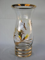 Üveg váza nagy méretű 28 cm