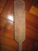 Régi zsír vagy lekvár kavarő fa kanál