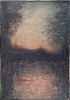 Mednyánszky Lászlónak tulajdonítva - Tájkép