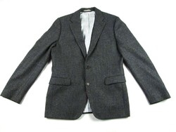 EREDETI GANT (M / L - 48-as) ELEGÁNS NAGYON KOMOLY FÉRFI SZÜRKE GYAPJÚ ZAKÓ