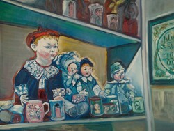 Darmo Éva  Isten áldjon meg örökké ( babák a polcon)