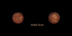 3 KRAJCÁR 1800 AUSZTRIA-MAGYARORSZÁG 15,7 g érme EREDETI!