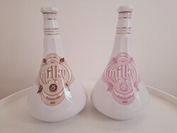 Hollóhazi Milky Tejszínlikőr Porcelán Butella Párban