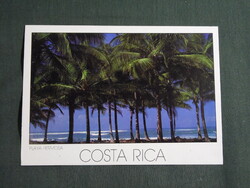 Képeslap,Közép Amerika,Costa Rica,Nicoya,Playa Hermosa,strand látkép,részlet,1988-