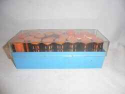 Retro /forró vizes/ hajcsavarók dobozukban