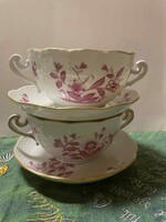 Herendi FCP mintás leveses csésze alátéttel!