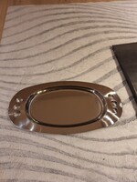 Zepter króm-nikkel felszolgáló tálca új, dobozában (+2 db használt ajándékként)  + Zepter ajándék