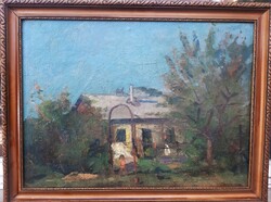 Id. Benedek Jenő (1906-1987) Falusi Idill