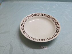 A1424 Gránit barna  mintás leveses tányér 23 cm