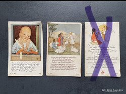 Régi katolikus imakönyvbe gyűjthető szentképek, imalapok 1940- es évek