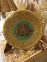 KÉZMŰVES BETLEHEMI RÉZ FALITÁL -  Art&Decoration