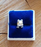 Pandora ezüst béka charm
