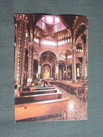 Képeslap,Közép Amerika,Costa Rica,Cartago,Los Angeles-i Miasszonyunk templom látkép,részlet,1988-