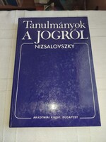 Nizsalovszky Endre: Tanulmányok a jogról