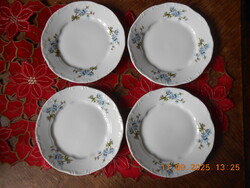 Zsolnay barackvirágos süteményes tányér, 16,5 cm