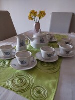Retro teáskészlet porcelán
