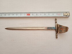 Levélbontó kés kard alakú levél bontó Toledo