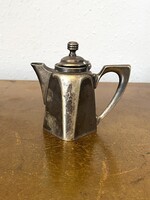 PV MONOGRAMOS, ANTIK HACKER ALPAKKA KICSI TEJSZÍNES KANNA 10 CM
