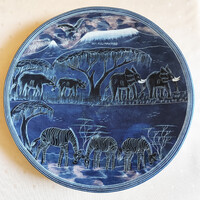 Kenyai szappankő tál 31cm