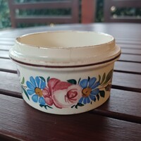 Antik Hollóházi Szakmáry ? Fűszertartó, tető nélkül