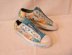 Már ritkaság! Ed Hardy fűző nélküli 37-es tornacipő