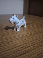 Aquincum Fox terrier porcelán kutya. Hibátlan.