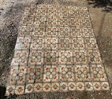 Kuriózum antik cementlap