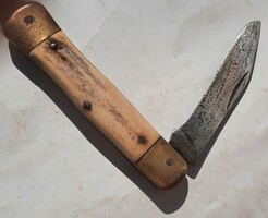 Régi magyar csontnyelű bicska - SZANKOVITS