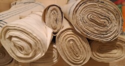 Natur szöttes  vászon méterben