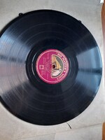 12 db antik gramophonlemez albumban