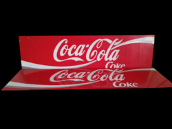 Coca Cola reklám tábla. Plexi 2db. Alkudható