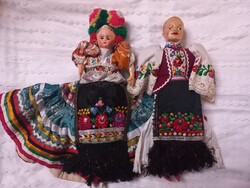 Matyó baba párban, ajándék matyó képeslapokkal!!