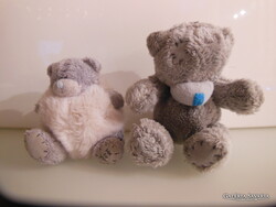 MACKÓ - 2 db  - ME TO YOU - 11 x 9 cm - 8 x 7  cm - PLÜSS - HIBÁTLAN