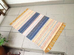 'ŐSZI DERŰ' kézzel szőtt, nemez hatású gyapjú szőnyeg, faliszőnyeg, falvédő, terítő