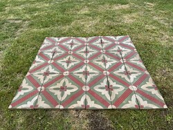 Különleges antik cementlap