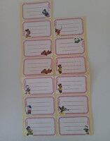 Régi Disney címkék