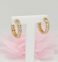 Xuping aranyozott hipoallergén karika fülbevaló, 18 mm (1845)