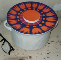 Vintage porcelán főző edény fazék '70-es évek