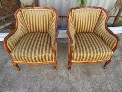Biedermeier fotelek párban