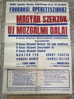 -AV570- Régi Hangverseny Plakát 1949. 59x84 cm